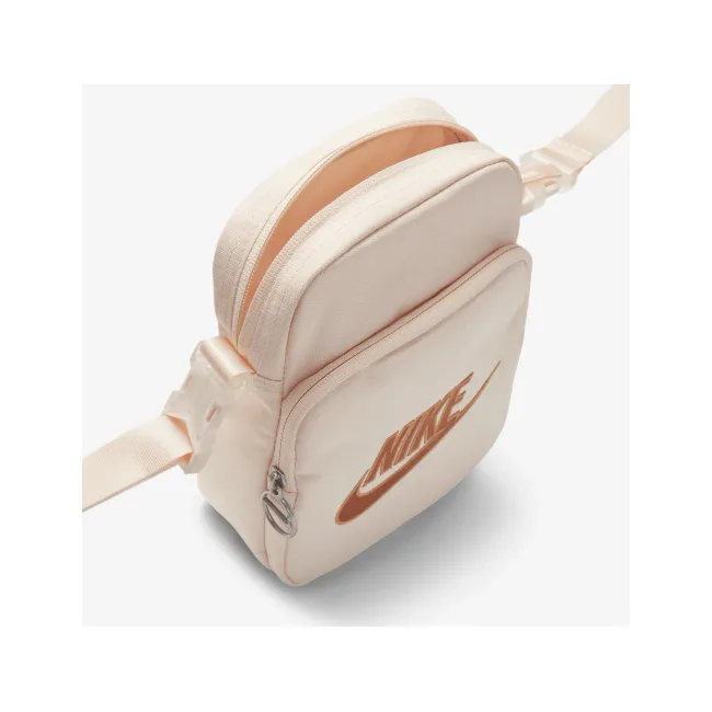 Сумка Nike NK HERITAGE CROSSBODY - MTLC M 4L бежевый 18x7,5x23 см