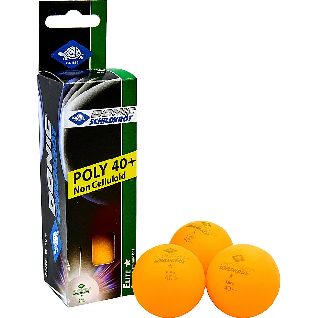 М'ячі для настільного тенісу
 DONIC ELITE 40+ 1star MT-608318 3шт