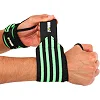 Кистевые бинты STRENGTH WRIST WRAPS MUTE TA-311 2штуки (Салатовый)