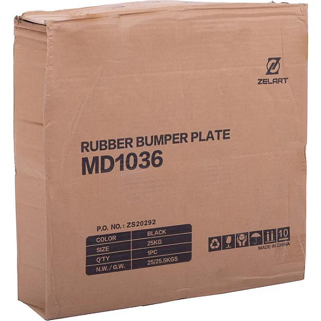 Бамперный диск резиновый

 MDbuddy TA-2676-25 51мм 25кг