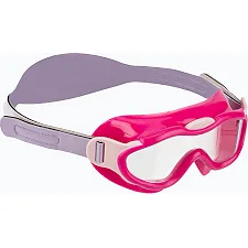 Детские очки для плавания Speedo SEA SQUAD MASK JU бордовый, фиолетовый OSFM