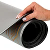 Коврик для фитнеса и спорта с люверсами для хранения Mdbuddy FI-2785 175x61x0,8см (Серый)