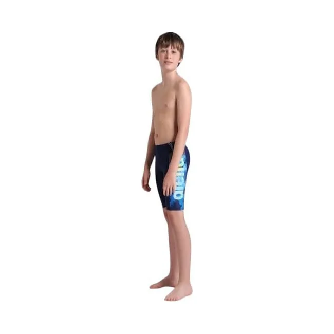 Плавки для мальчиков Arena LIGHT TRICKS SWIM JAMMER темно-синий