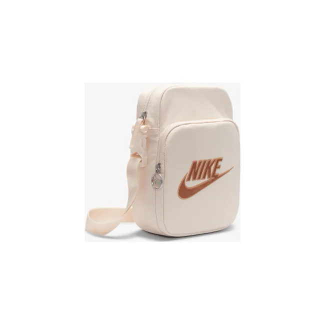 Сумка Nike NK HERITAGE CROSSBODY - MTLC M 4L бежевый 18x7,5x23 см