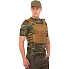 Плитоноска для бронепластин с системой MOLLE MILITARY RANGERS ZK-28 (Хаки)