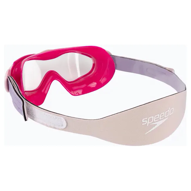 Детские очки для плавания Speedo SEA SQUAD MASK JU бордовый, фиолетовый OSFM