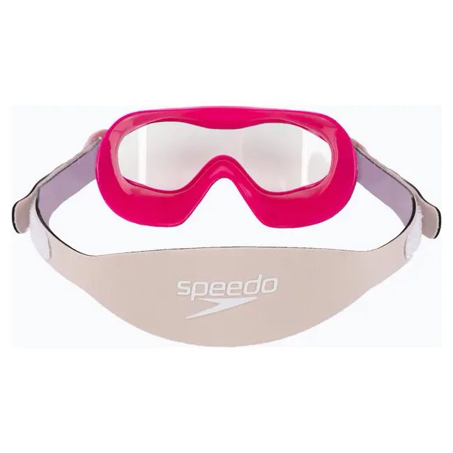 Детские очки для плавания Speedo SEA SQUAD MASK JU бордовый, фиолетовый OSFM