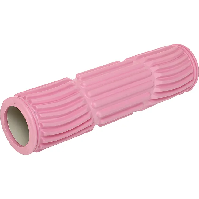 Роллер массажный цилиндр (ролик мфр) 45см Spine Roller SP-SPORT FI-9390 (Розовый)