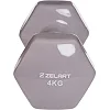Гантель для фитнеса виниловая ZELART
 TA-2777-4 1шт 4кг (Красный)