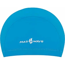Шапочка для бассейна текстильная юниорская MADWAVE Lycra Junior M052001 (Голубой)