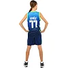 Дитяча баскетбольна форма
 NBA клуб Mavs 77 BA-3796 (Темно-синій-блакитний-салатовий)