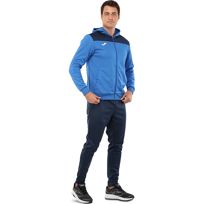 Спортивный костюм
 кофта на молнии и брюки JOMA

 PHOENIX II 103121-703 (Синий-темно-синий)