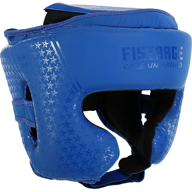 Шолом для боксу у мексиканському стилі FLEX FISTRAGE VL-5513 (Синій)