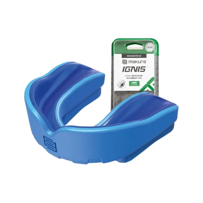 Капа для бокса MAKURA Ignis взрослая (возраст 11+) Blue/Blue (art.6017514063)