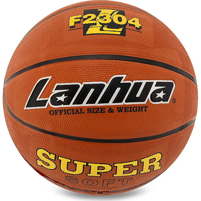 Баскетбольный мяч
 резиновый LANHUA Super soft F2304
 7