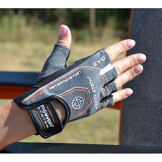 Перчатки для фитнеса Power System PS-2250E Pro Grip EVO Grey