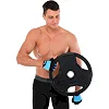 Блин для штанги обрезиненный
 LiveUp LP8330-20 ø50мм 20кг