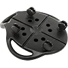 Платформа для пресса с подушкой для ног Abdominal wheel LiveUp LP8346
 60х52,5х22см