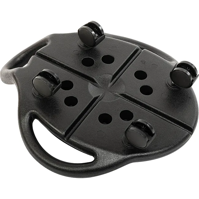 Платформа для пресса с подушкой для ног Abdominal wheel LiveUp LP8346
 60х52,5х22см