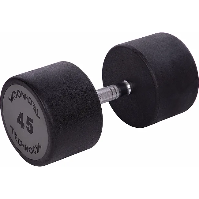 Гантель професійна
 з поліуретановим покриттям TECHNOGYM LN-1254-45 1шт 45кг