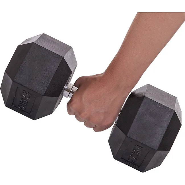 Гантель шестигранний
 гексагональна
 ZELART
 TA-2679-27_5 1шт 27,5кг