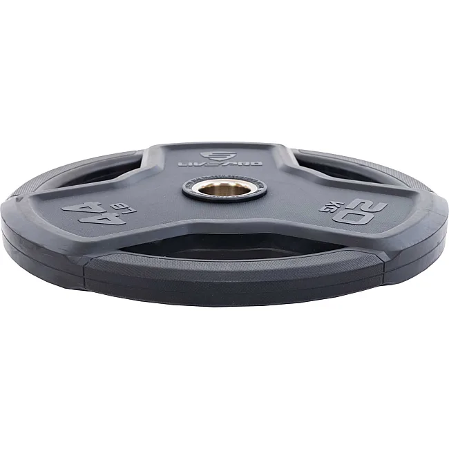 Блин для штанги обрезиненный
 LiveUp LP8330-20 ø50мм 20кг