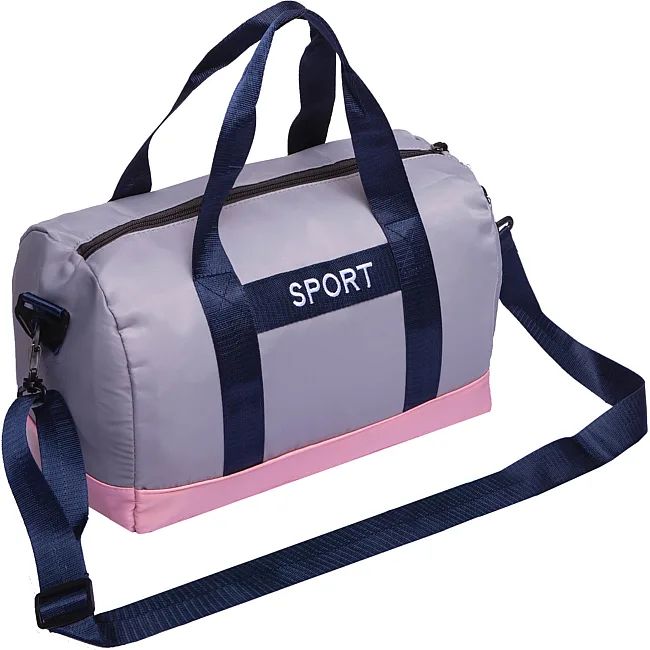 Спортивная сумка SPORT SP-SPORT LLW7103 (Серый-розовый)