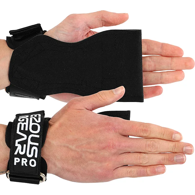 Накладки для подтягивания и тяги GRIPPS CLASSIC EZOUS D-09 2шт (Черный)