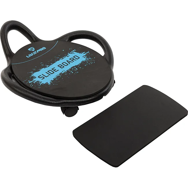 Платформа для пресса с подушкой для ног Abdominal wheel LiveUp LP8346
 60х52,5х22см