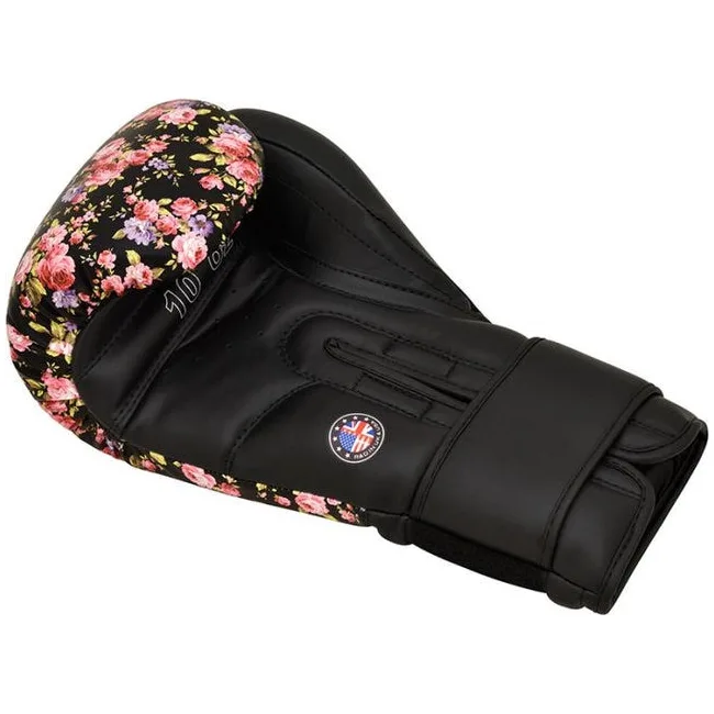Боксерские перчатки RDX FL-5 BLACK (капа в комплекте)