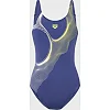 Купальник закритий для жінок Arena RIPPLES SWIMSUIT U BACK B синій