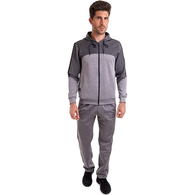Спортивный костюм
 кофта на молнии и брюки LIDONG LD-6626 (Темно-серый)