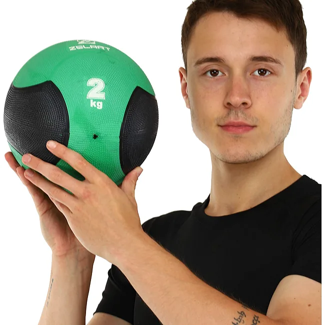 Медбол м'яч медичний
 ZELART
 FI-5121-2 2кг
