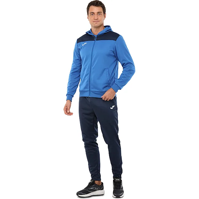 Спортивный костюм
 кофта на молнии и брюки JOMA

 PHOENIX II 103121-703 (Синий-темно-синий)