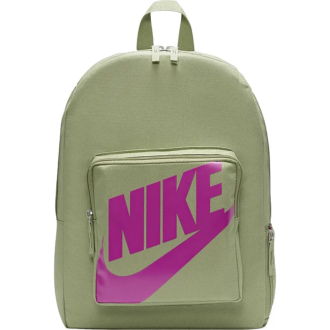 Детский спортивный рюкзак Nike Y NK CLASSIC BKPK 16L зеленый 38х28х13 см