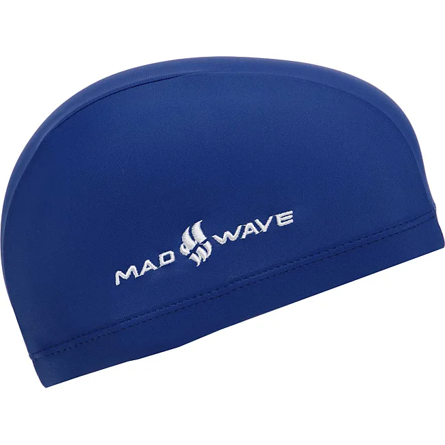 Шапочка для бассейна
 текстильная юниорская MADWAVE
 Lycra Junior M052001 (Голубой)