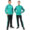 Спортивный костюм детский кофта на молнии и брюки LIDONG LD-6803T (Бирюзовый-синий)