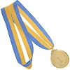 Медаль спортивная с лентой SP-SPORT
 FAME C-3164 ø5см (Золотой)