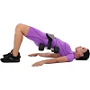 Пояс тренажер для ягодичного мостика регулируемый весовой пояс PORTABLE HIP THRUST STRAP EZOUS L-04
