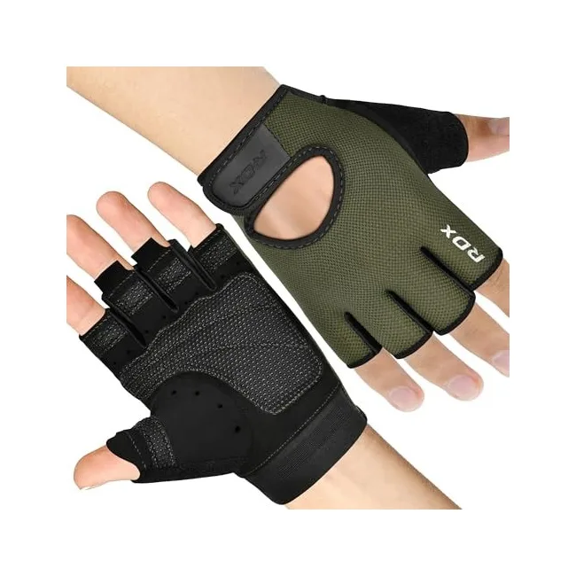 Перчатки для фитнеса RDX T1 Army Green