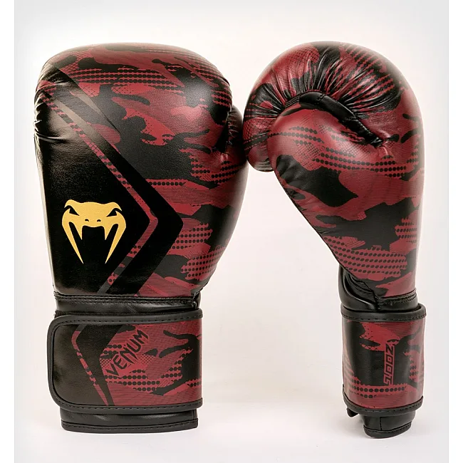 Рукавиці для боксу VENUM Defender Contender 2.0 Black Red