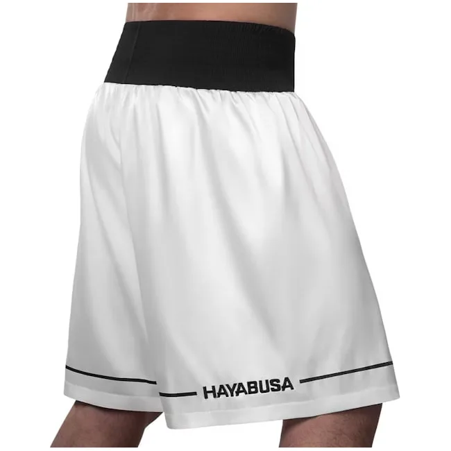 Боксерские шорты HAYABUSA White