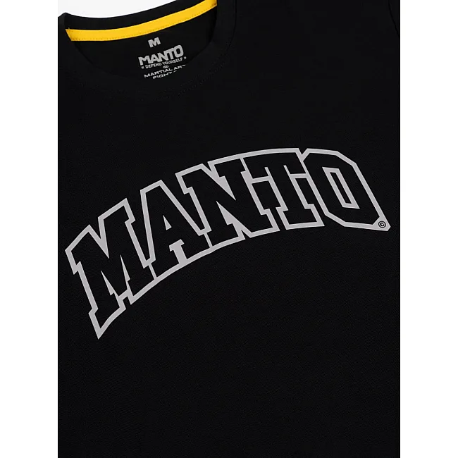 Футболка чоловіча Manto Varsity 25 Black Onyx