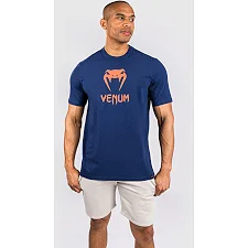 Футболка чоловіча VENUM Classic Navy Blue Orange