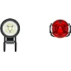 Комплект велофара + мигалка KNOG Plug Twinpack 250/10 Lumens Black