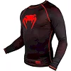 Компресійна футболка Venum Contender 3.0 T-shirt Long Sleeves Black/Red