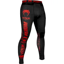 Тайтсы VENUM Logos Black Red