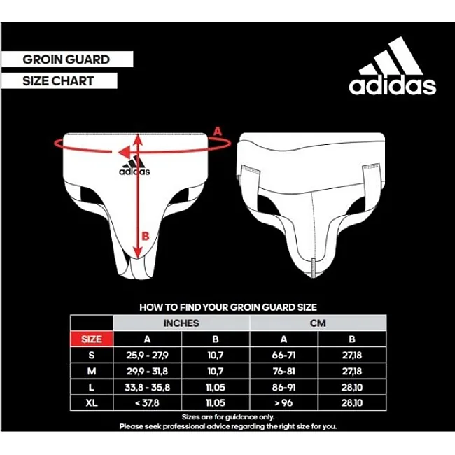 Чоловічий захист паху (чорний) ADIDAS ADIBP05