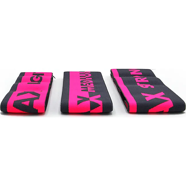 Набор резинок для фитнеса MADMAX MFA-305 Hiploop set 3 pcs. Grey/Pink