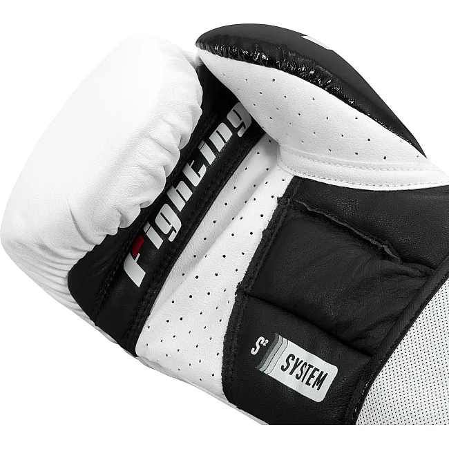 Перчатки для бокса Fighting S2 GEL Power White Black